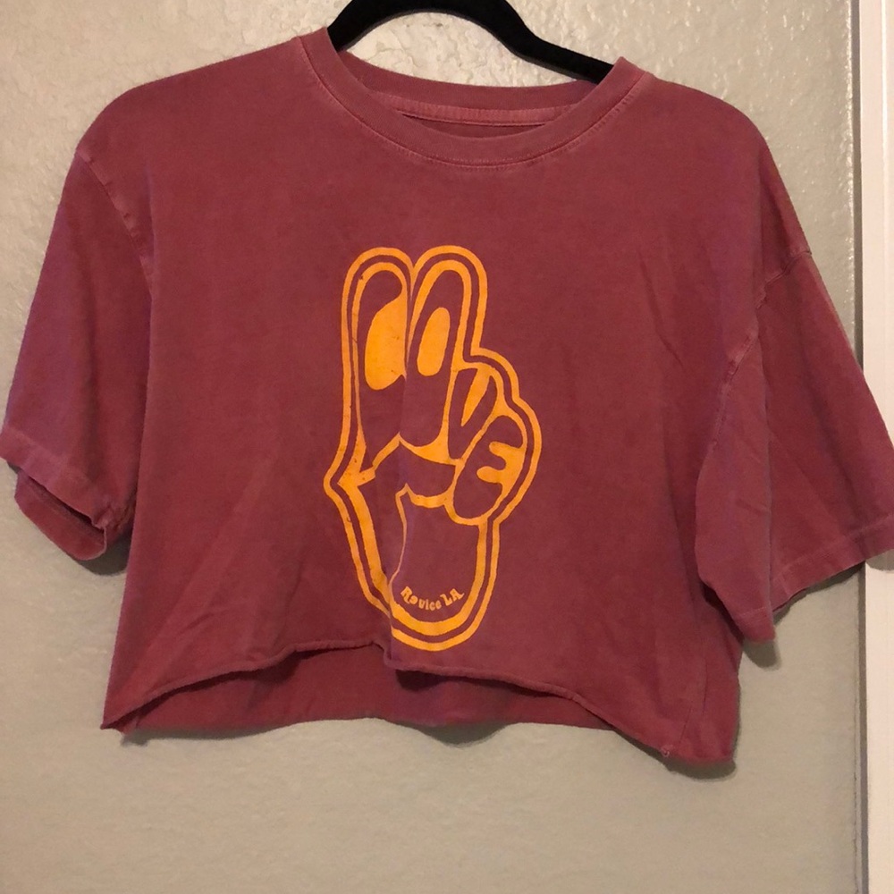Revice crop shirt